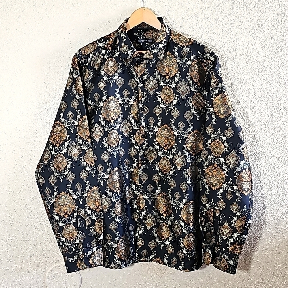 Barry Wang Casual Bottom Down Shirt.